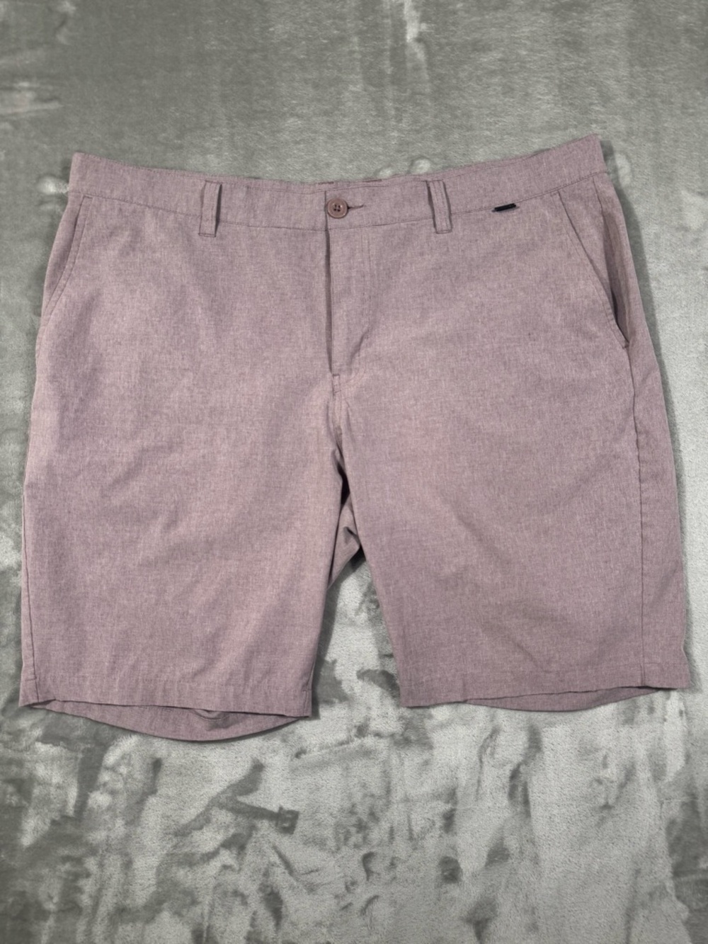 Travis Mathew Performance Mauve/Purple Golf Chino Shorts Men's 40x10